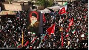“Vîdyo | Nasiriyê; bajarekî ku ji bo rêberê şehîd bi yek dengî bû meresiye (şîn/girî)”
