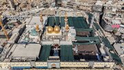 Informe fotográfico | El Santuario de Al-Kazimíya amplía las zonas de sombra para recibir a millones de peregrinos durante Arbaín