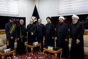 تقرير مصور/ العتبة العباسية تستقبل وفدًا من مرقد السيدة المعصومة (ع)