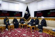 العتبة العباسية تستقبل وفدًا من مرقد السيدة المعصومة (ع)