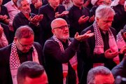 تقرير مصور/ وفود مؤتمر نداء الأقصى الدولي الخامس تؤدي صلاة الجماعة في الصحن الحسيني الشريف