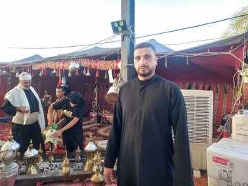 حمایت خادم عراقی طریق الحسین (ع) از آرمان‌های جبهه مقاومت