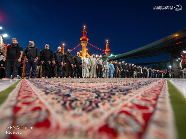 حرم مطهر کاظمین میزبان موج زائران اربعین حسینی