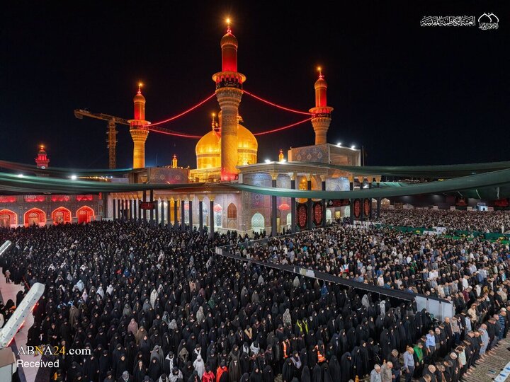 حرم مطهر کاظمین میزبان موج زائران اربعین حسینی