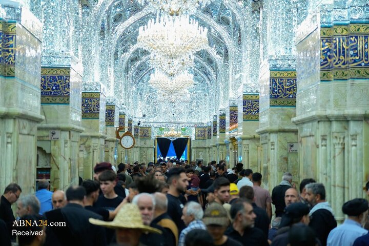 حرم مطهر کاظمین میزبان موج زائران اربعین حسینی