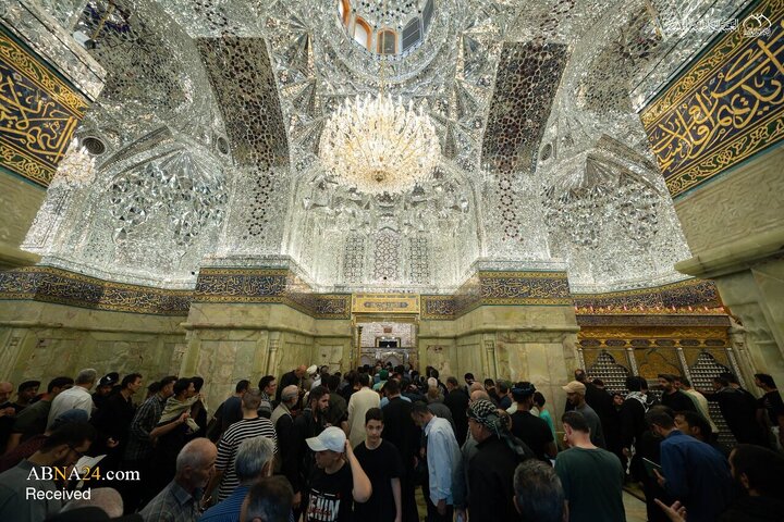 حرم مطهر کاظمین میزبان موج زائران اربعین حسینی