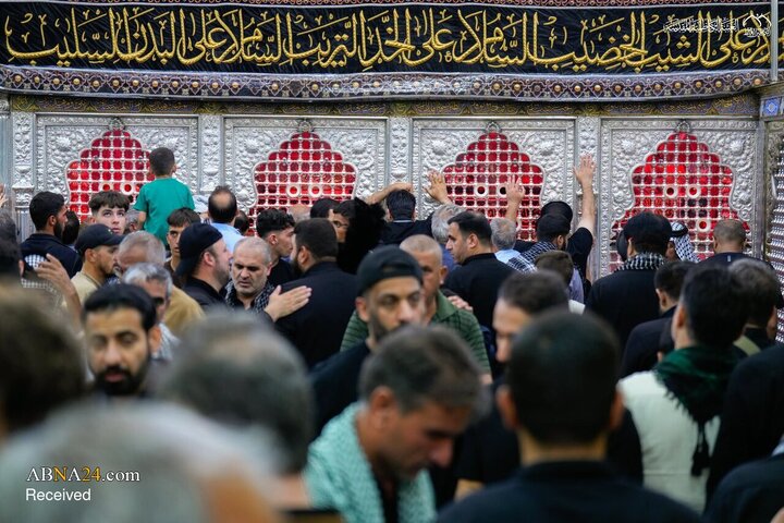 حرم مطهر کاظمین میزبان موج زائران اربعین حسینی