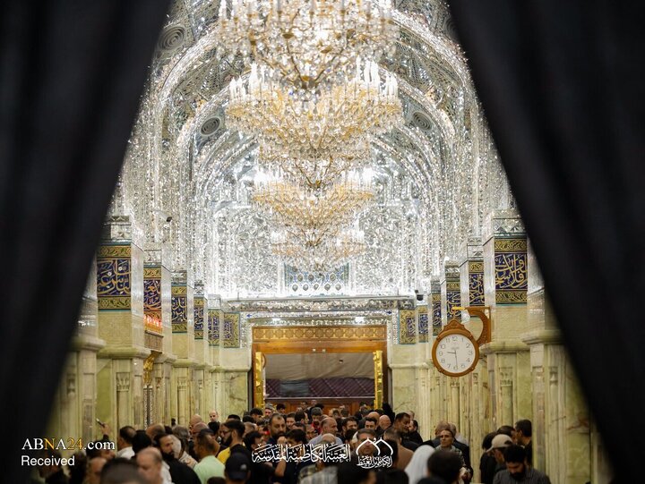 حرم مطهر کاظمین میزبان موج زائران اربعین حسینی