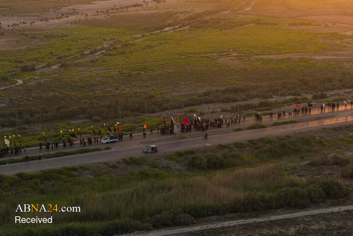 Informe fotográfico | Caravanas de peregrinos rumbo al Santuario del Imam Huséin (P)