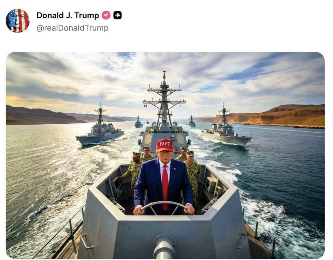 Tumawid si Trump sa Strait of Hormuz sa tulong ng artificial intelligence!