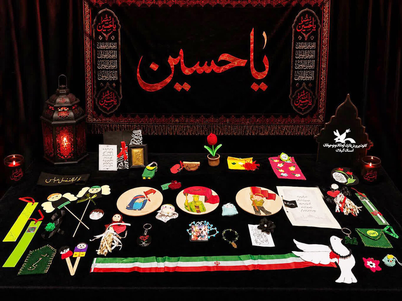 ۱۸۰۰ دست‌سازه عاشورایی به زائران کودک اربعین اهدا می‌شود