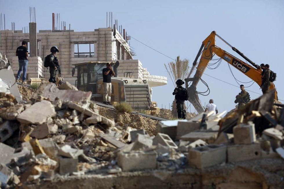 Israeli Army Issues 10 Demolition Notices in Beit Dajan, Razes Home Under Construction in Jalbun