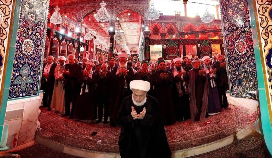 کنفرانس بین‌المللی ندای الاقصی در نجف و کربلا برگزار شد + تصاویر