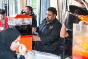Photos: Serving Arbaeen pilgrims at Shrine of Lady Sharifa, daughter of Imam Hasan Mujtaba in Hillah, Iraq