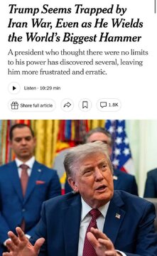 Atlantic: Hindi mapipilit ni Trump ang Iran na buksan ang Strait of Hormuz