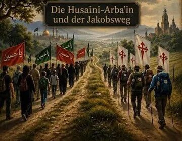 Pagpapakita ng pagkakatulad ng dalawang ruta ng pilgrim ng "Arba'een" at "Camino" sa Vienna