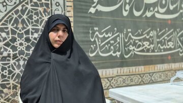 میزبانی روزانه از ۵ هزار بانو در موکب حرم بانوی کرامت در طریق الحسین(ع) + فیلم