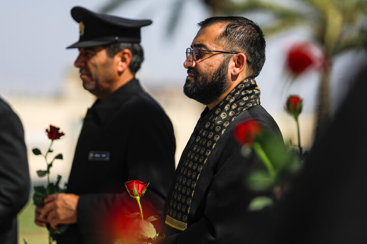 Photos: Presence of Servants of Razavi Shrine at Memorial Site of Resistance Martyrs in Baghdad
