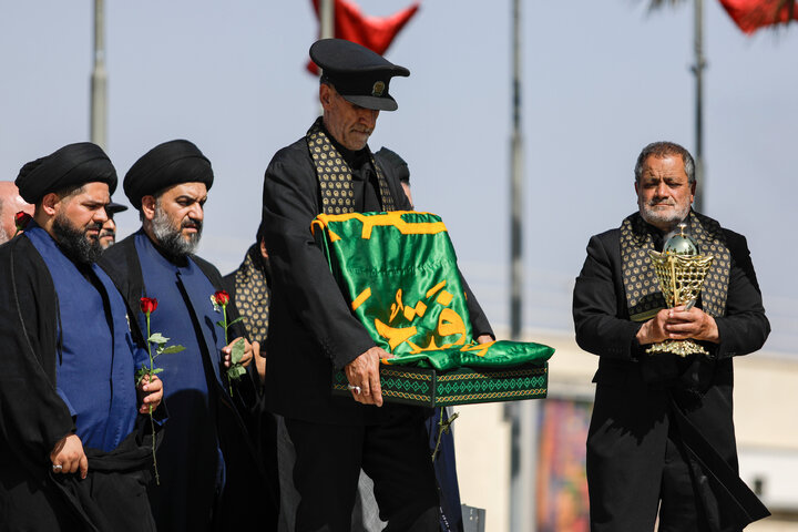 Photos: Presence of Servants of Razavi Shrine at Memorial Site of Resistance Martyrs in Baghdad
