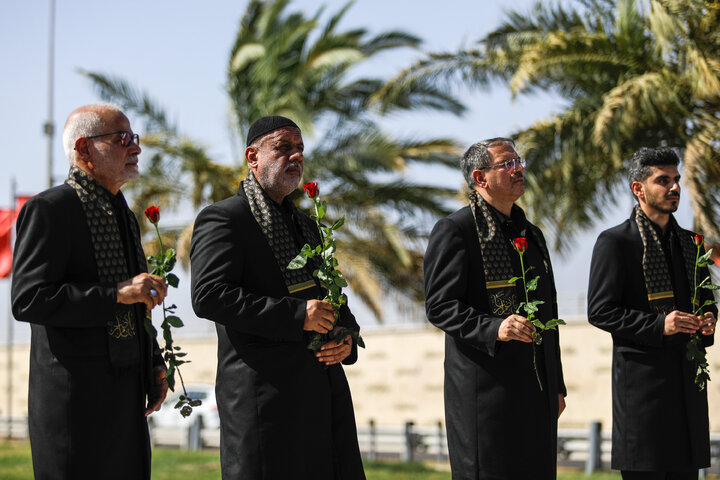 Photos: Presence of Servants of Razavi Shrine at Memorial Site of Resistance Martyrs in Baghdad