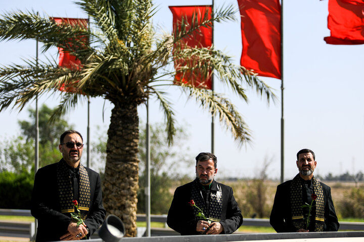 Photos: Presence of Servants of Razavi Shrine at Memorial Site of Resistance Martyrs in Baghdad