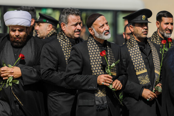 Photos: Presence of Servants of Razavi Shrine at Memorial Site of Resistance Martyrs in Baghdad
