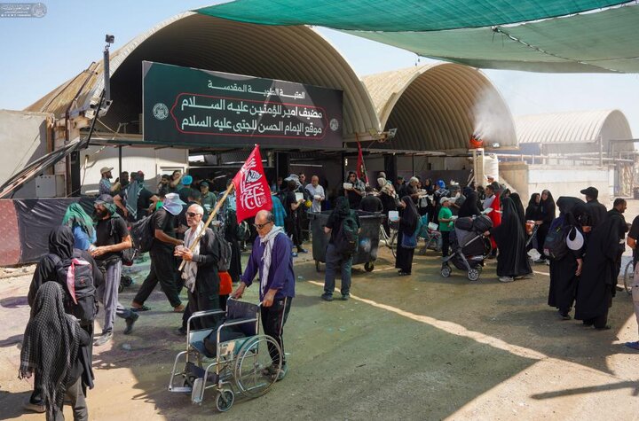 تقرير مصور/ العتبة العلوية المقدسة تخدم زوار الأربعين الحسيني