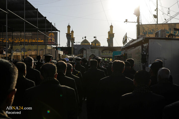 تشرف کاروان خدام حرم امام رضا علیه‌السلام به حرم امامین کاظمین