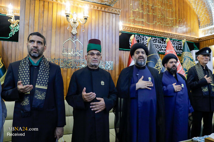 تشرف کاروان خدام حرم امام رضا علیه‌السلام به حرم امامین کاظمین
