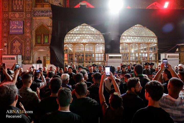 تشرف کاروان خدام حرم امام رضا علیه‌السلام به حرم امامین کاظمین