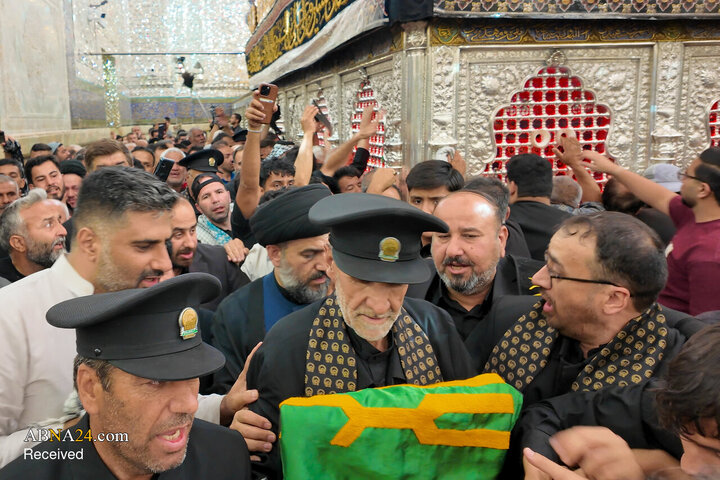 تشرف کاروان خدام حرم امام رضا علیه‌السلام به حرم امامین کاظمین