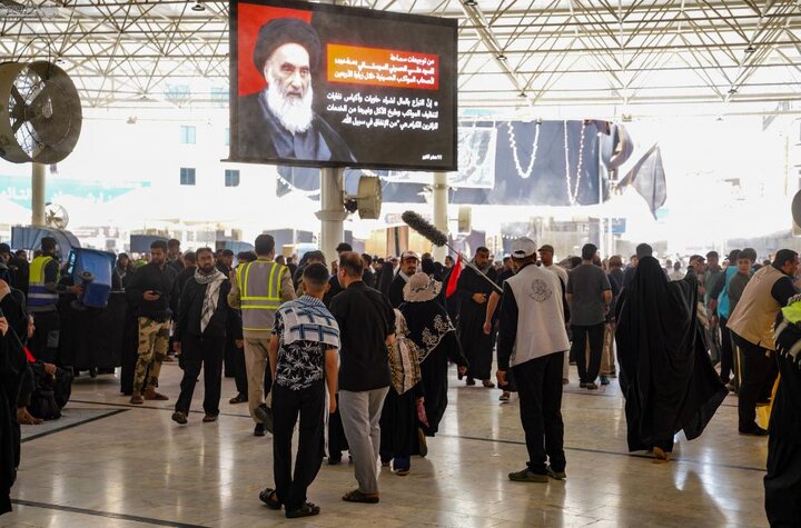 تقرير مصور/ العتبة العلويّة تسخر أكثر من 4 آلاف خادم لإسناد الخدمات لزائري أربعينية الإمام الحسين (ع)