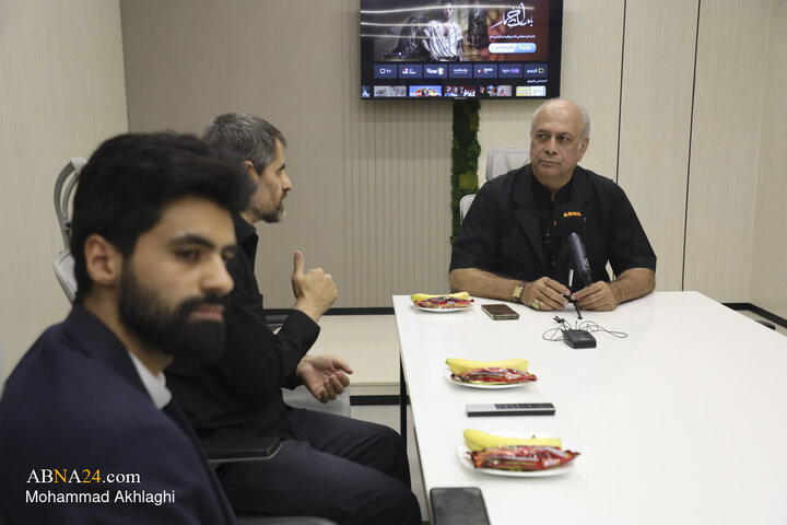 حضور بهمن‌ دان بازیگر سینما و تلویزیون در خبرگزاری ابنا
