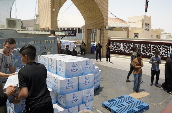 تقرير مصور/ العتبة العلوية المقدسة تستنفر إمكاناتها الإنتاجية لتلبية احتجاجات زائري الأربعين