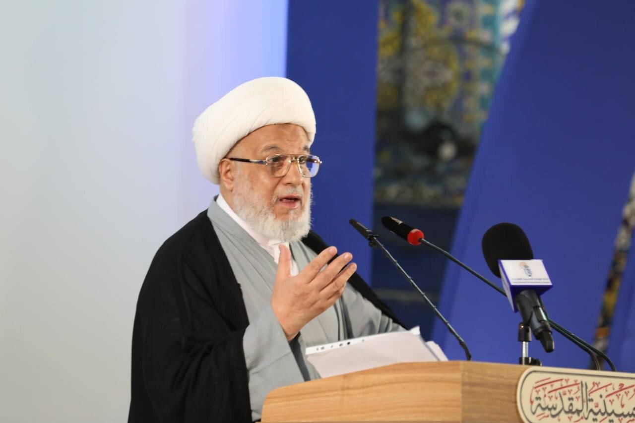 ممثل المرجعية العليا: القضية الفلسطينية تستمد صمودها من نهج الإمام الحسين (ع) ولا سبيل لمواجهة الظلم إلا بالثبات على المبادئ