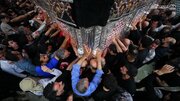 Photos: Kadhimiya Sanctuary Overflows with Lovers of Imam Hussain’s Arbaeen