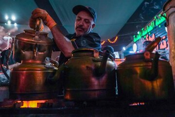 Abbas Division Serves Arbaeen Pilgrims with 20,000 Daily Meals in Karbala