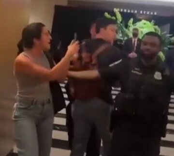 Video| Pagpasok ng mga Nagpoprotesta sa Hotel ng Netanyahu sa Washington