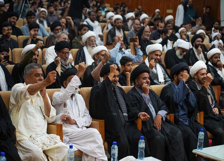 Photos: Memorial of Martyred Leader Held with Presence of Shia Scholars, Religious Figures in Islamabad, Pakistan
