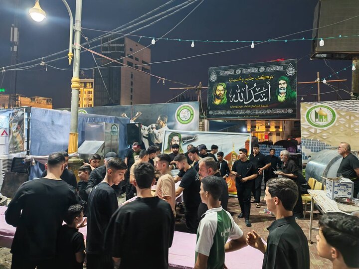 تقرير مصور/ موكب جامع الرسول الأعظم التركماني يخدم زوار الأربعين في كربلاء المقدسة