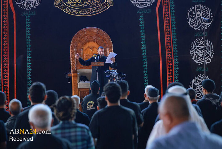 تجدید بیعت کاروان‌های اربعین با امام حسین(ع) در حرم کاظمین