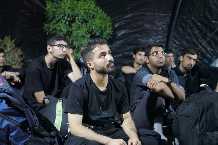 عکس خبری/ ورود اولین کاروان دانشجویی به موکب لبیک ستاد عمره و عتبات دانشگاهیان