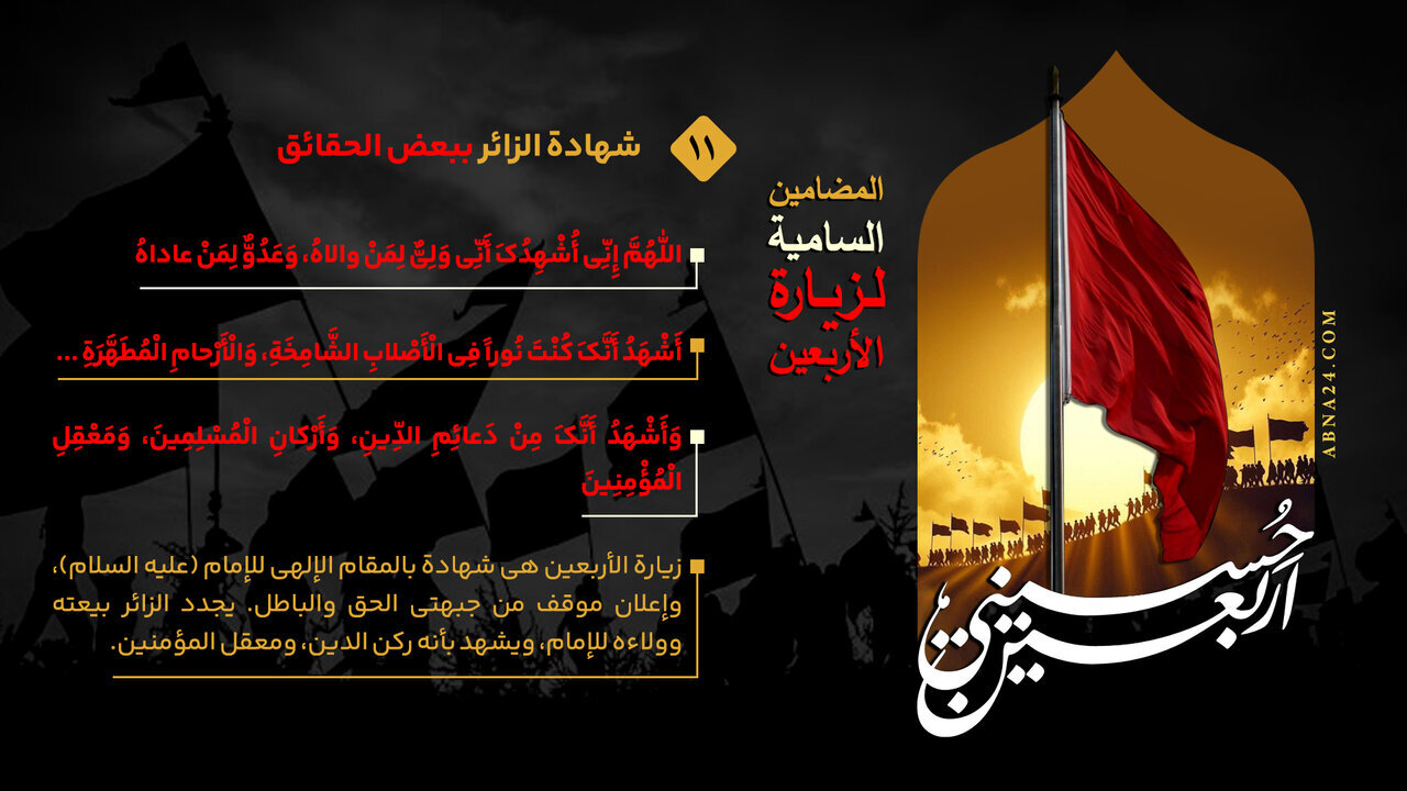 إنفوغراف / شهادة الزائر ببعض الحقائق - 11