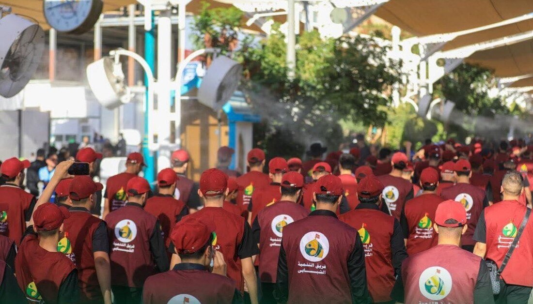 خطة الإسعافات الأولية ودليل الزائر الحسيني خلال زيارة الأربعين بمشاركة أكثر من (1000)