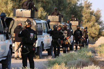 تقرير مصور/ الحشد الشعبي يعزز انتشاره في جرف النصر لتأمين مسير زائري الأربعين