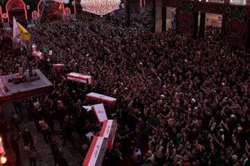 Iraqi: An Gudanar Da Jana’izar Shahidan Hare-Haren Saudiyya Da Amurka A Karbala + Hotuna