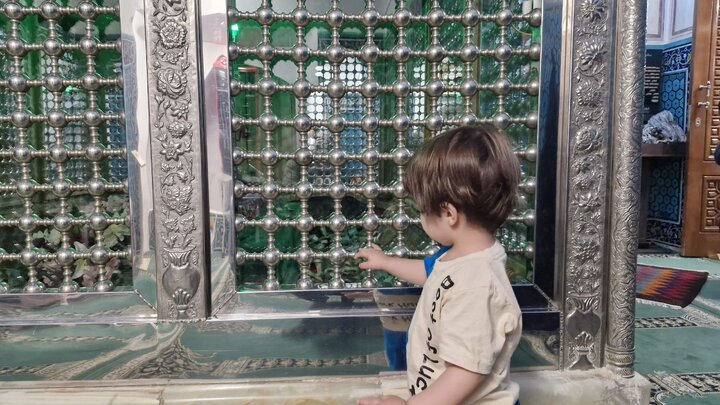 گزارش تصویری/ امامزاده محمد(ع) جد مقام معظم رهبری در تفرش