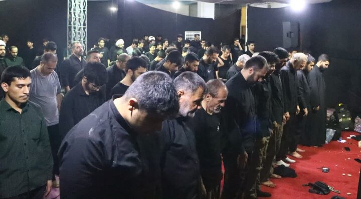 گزارش تصویری/ مراسم عزاداری به نیابت از قائد شهید