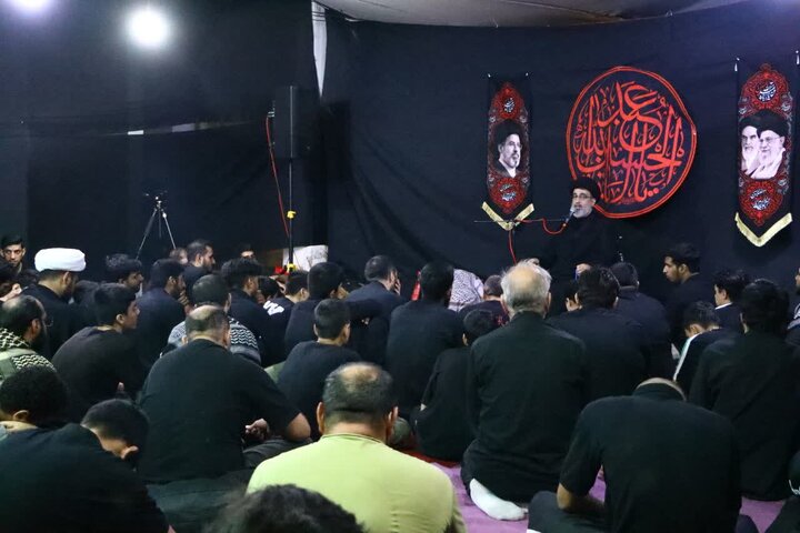گزارش تصویری/ مراسم عزاداری به نیابت از قائد شهید