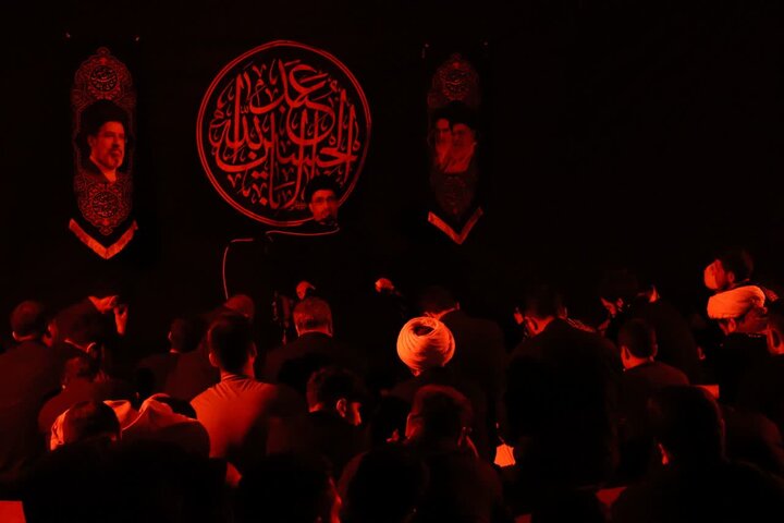 گزارش تصویری/ مراسم عزاداری به نیابت از قائد شهید
